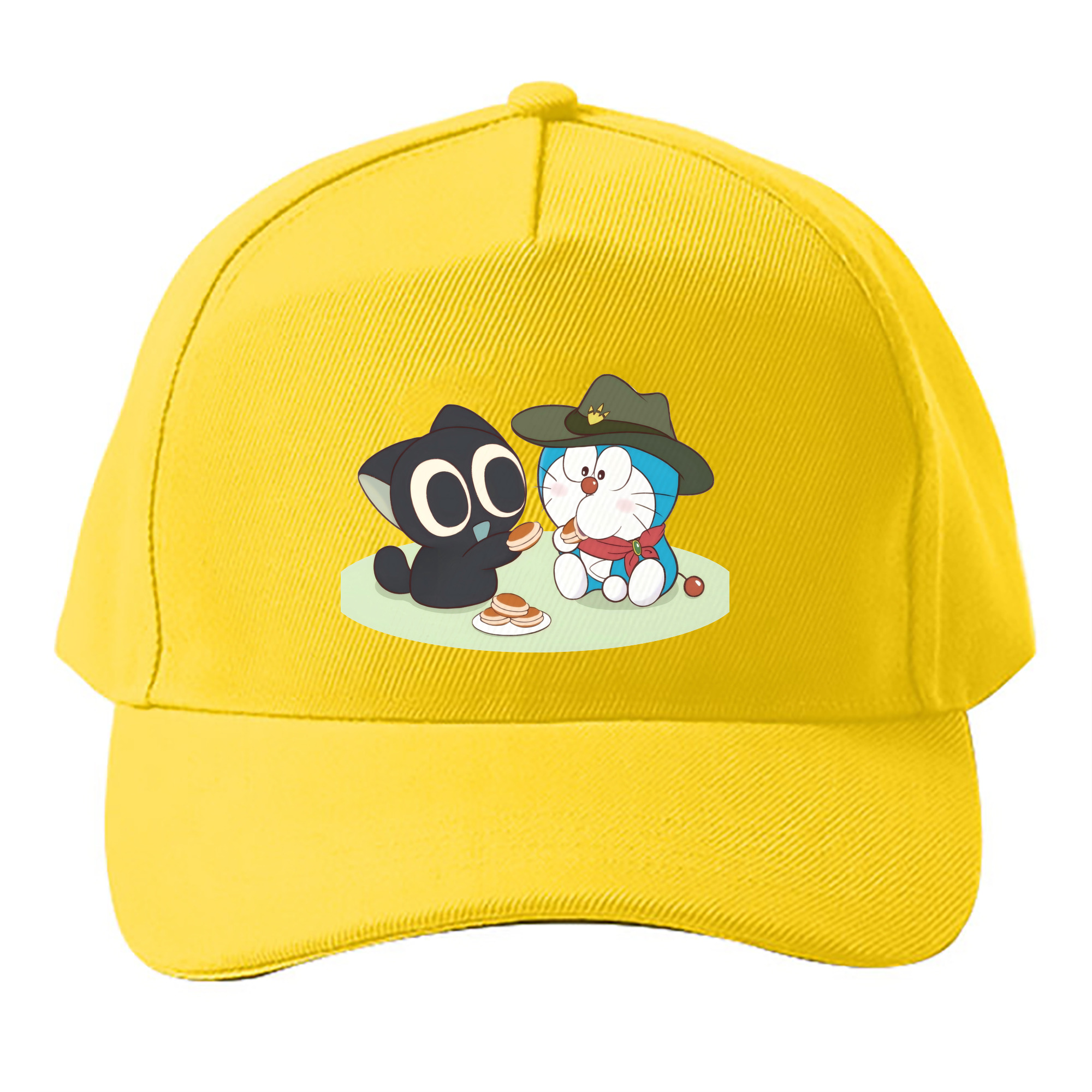 （画像用） ドラえもん Doraemon ベースボールキャップ 綿100％ 男女兼用 帽子 スポーツ